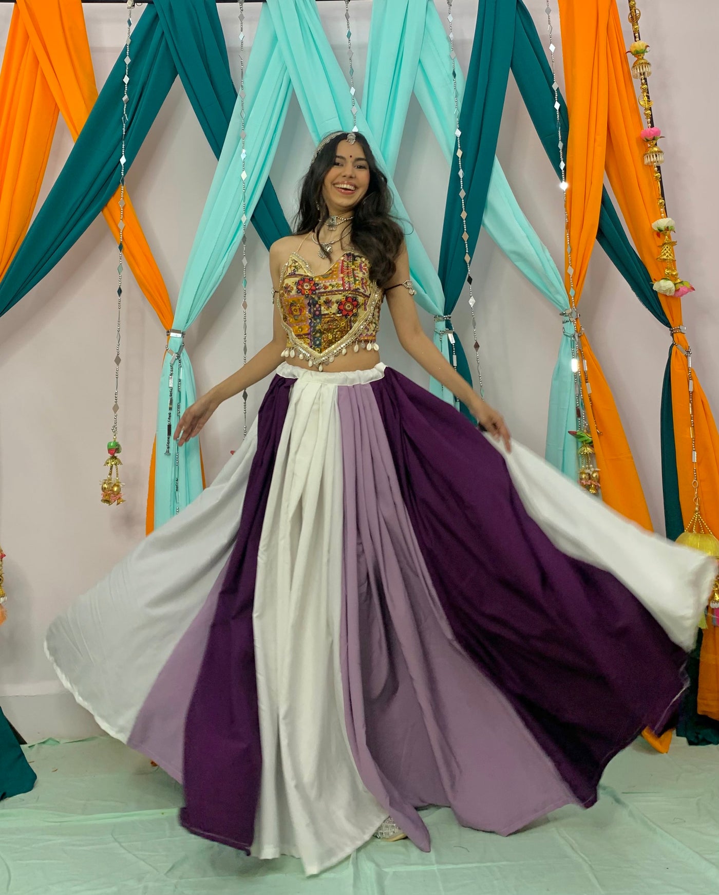 Navratri Fusion Lehenga Set 6 || Edition 1