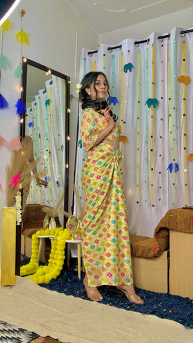 Meher Fusion Co-ords set ~मनमोहिनी Edit