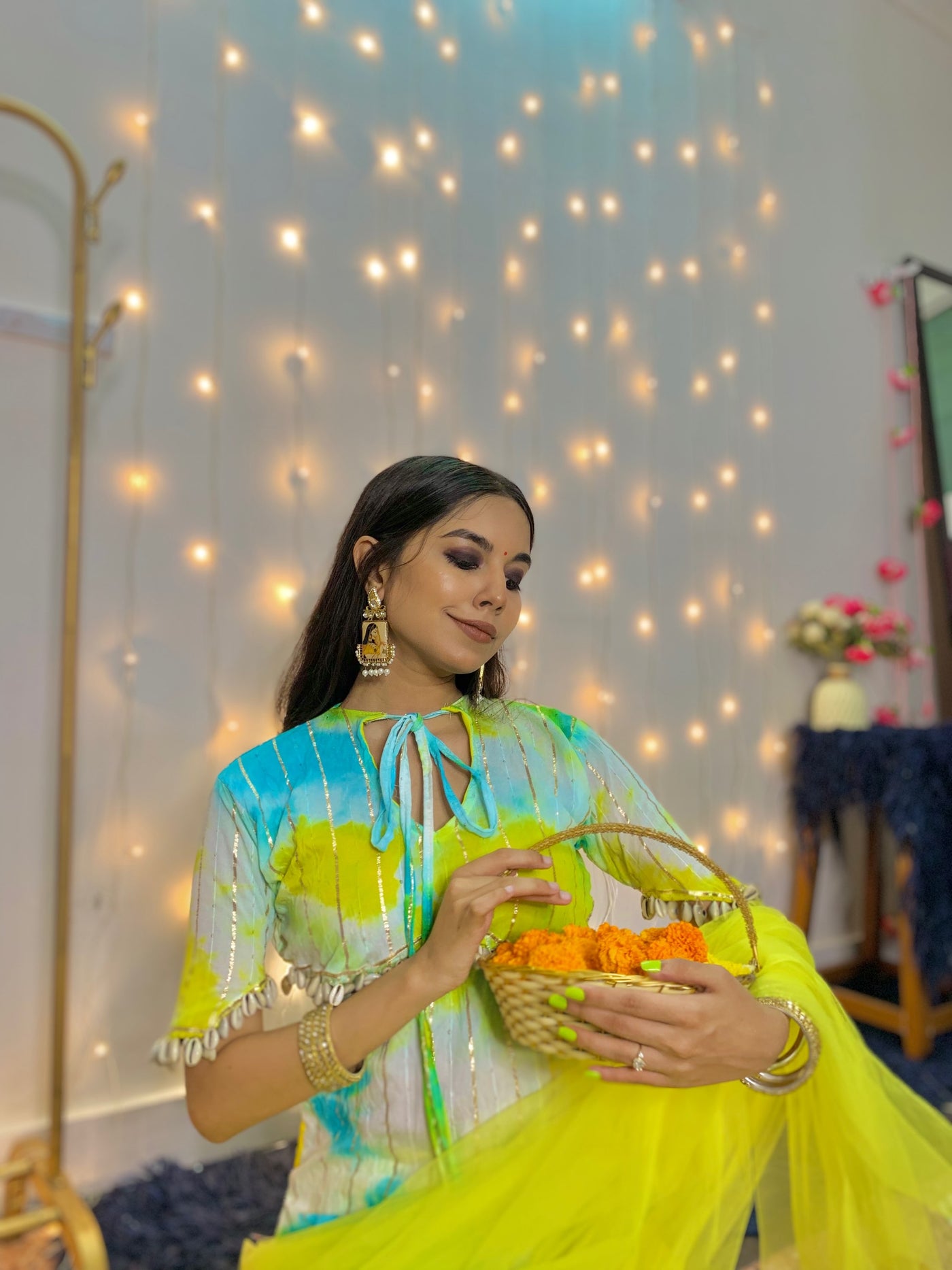 Rangeela Tie-Dye Sharara