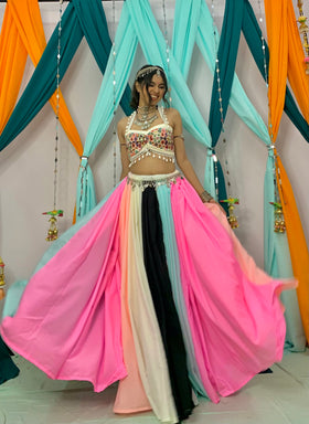 Navratri Fusion Lehenga Set 3 || Edition 1