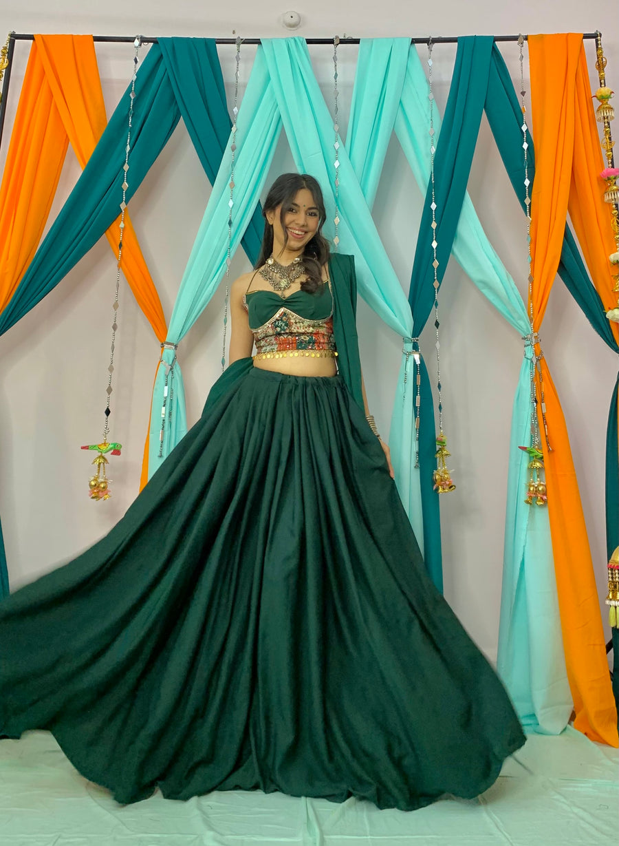 Navratri Fusion Lehenga Set 9 || Edition 1