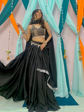 Navratri Fusion Lehenga set