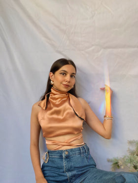 THE REVERSIBLE HALTERNECK TOP