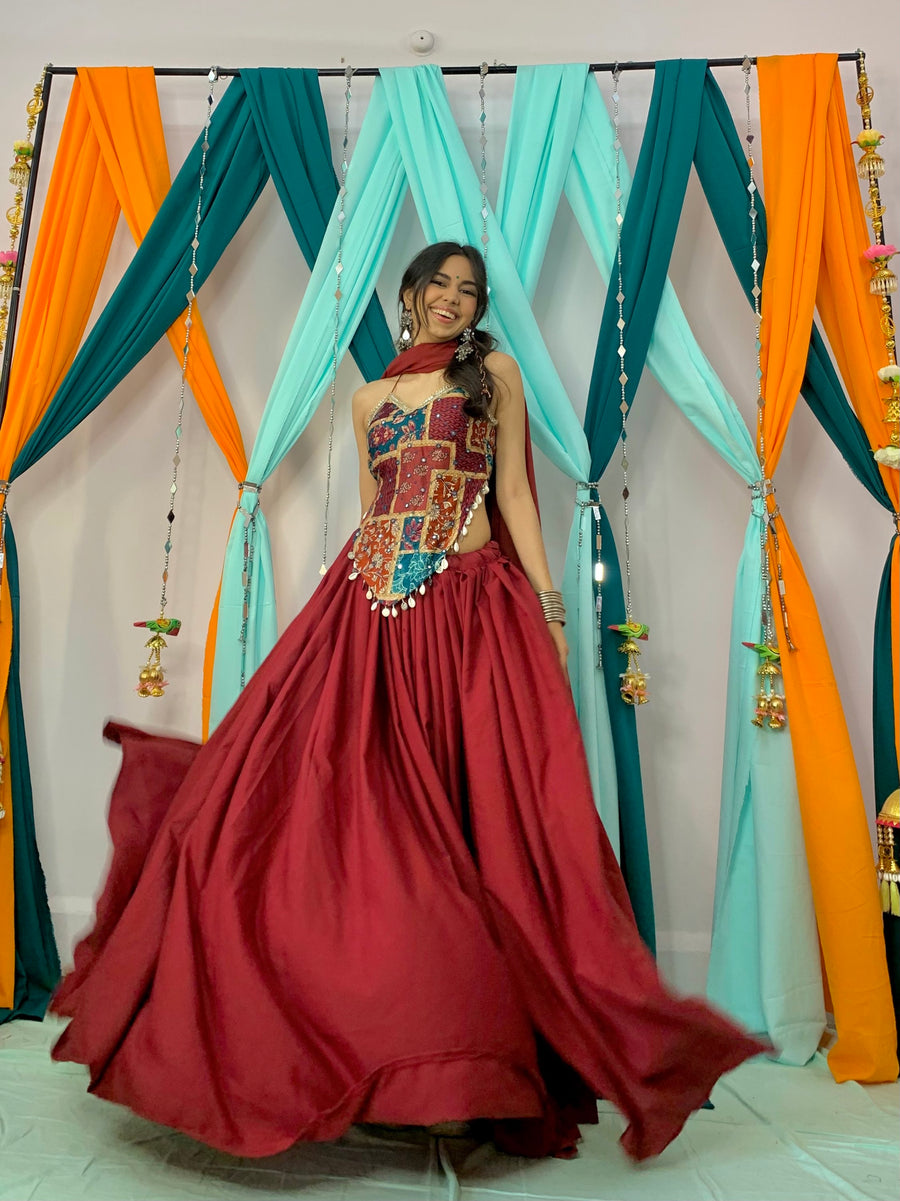 Navratri Fusion Lehenga Set 4 || Edition 1