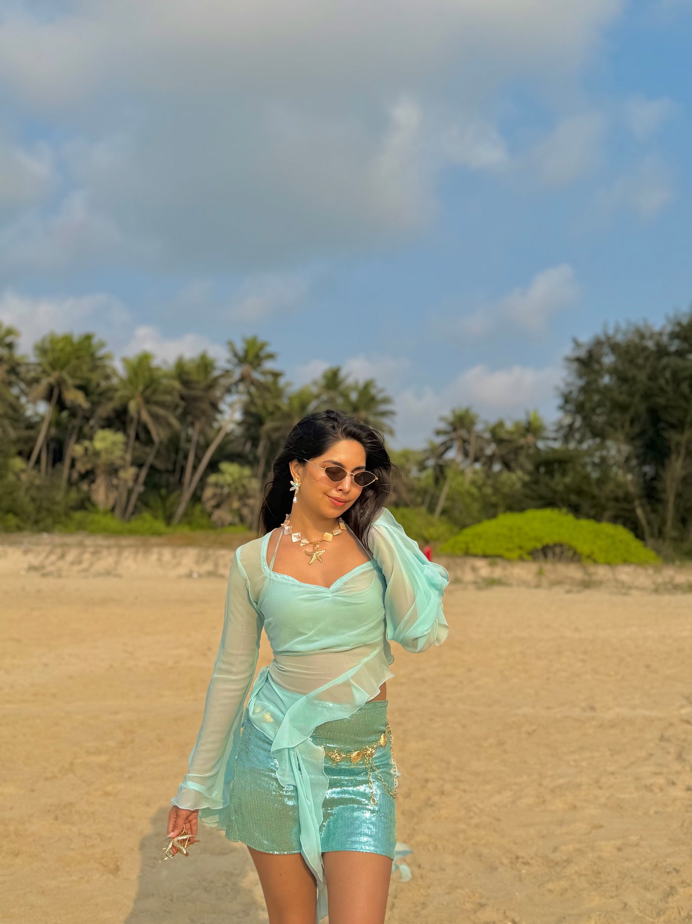 Sequin Skirt || Mini