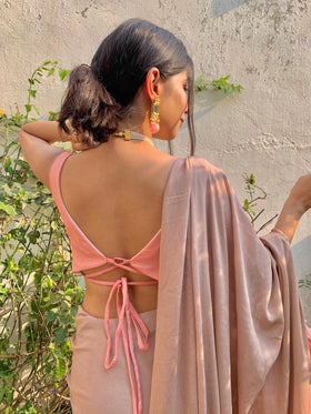 Mirror Drop Handwork Blouse