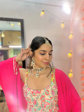 The Gulabo Polki Choker set || Polki1 ||