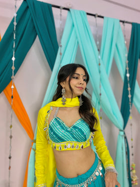 Navratri Fusion Lehenga Set 5 || Edition 1
