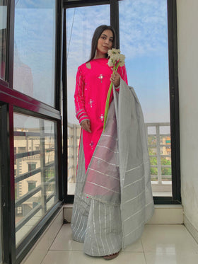 Magic of Mirror Ethnic co-ords set  (FC2020)