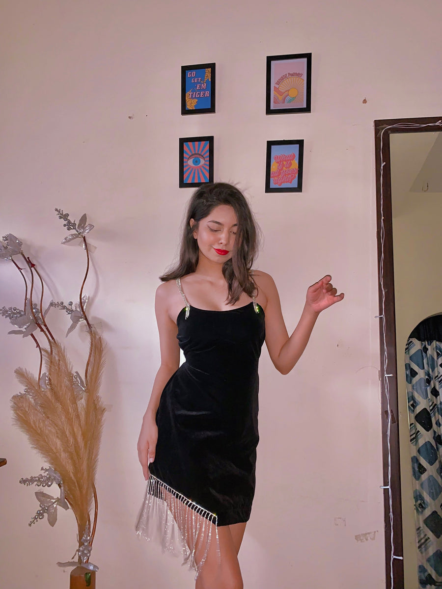 The Mini Black Glam fit