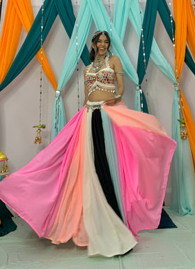 Navratri Fusion Lehenga Set 3 || Edition 1