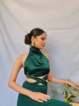 THE REVERSIBLE HALTERNECK TOP