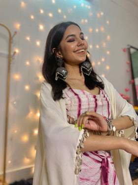 Cowrie Lahariya Tie-Dye Co-ords set