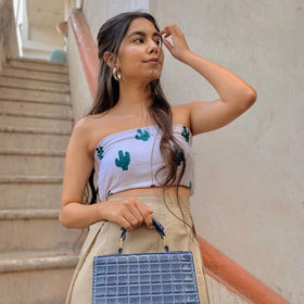 Cactus Print top