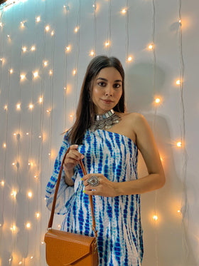 Dohari Neela Lahariya Tie-Dye Co-ords