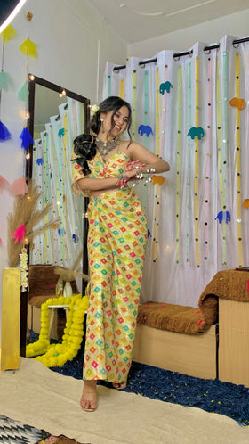 Meher Fusion Co-ords set ~मनमोहिनी Edit