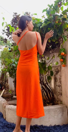 The Orange popsicle dress