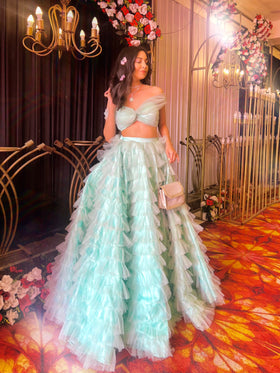 Khwaab ~ The Tulle Lehenga