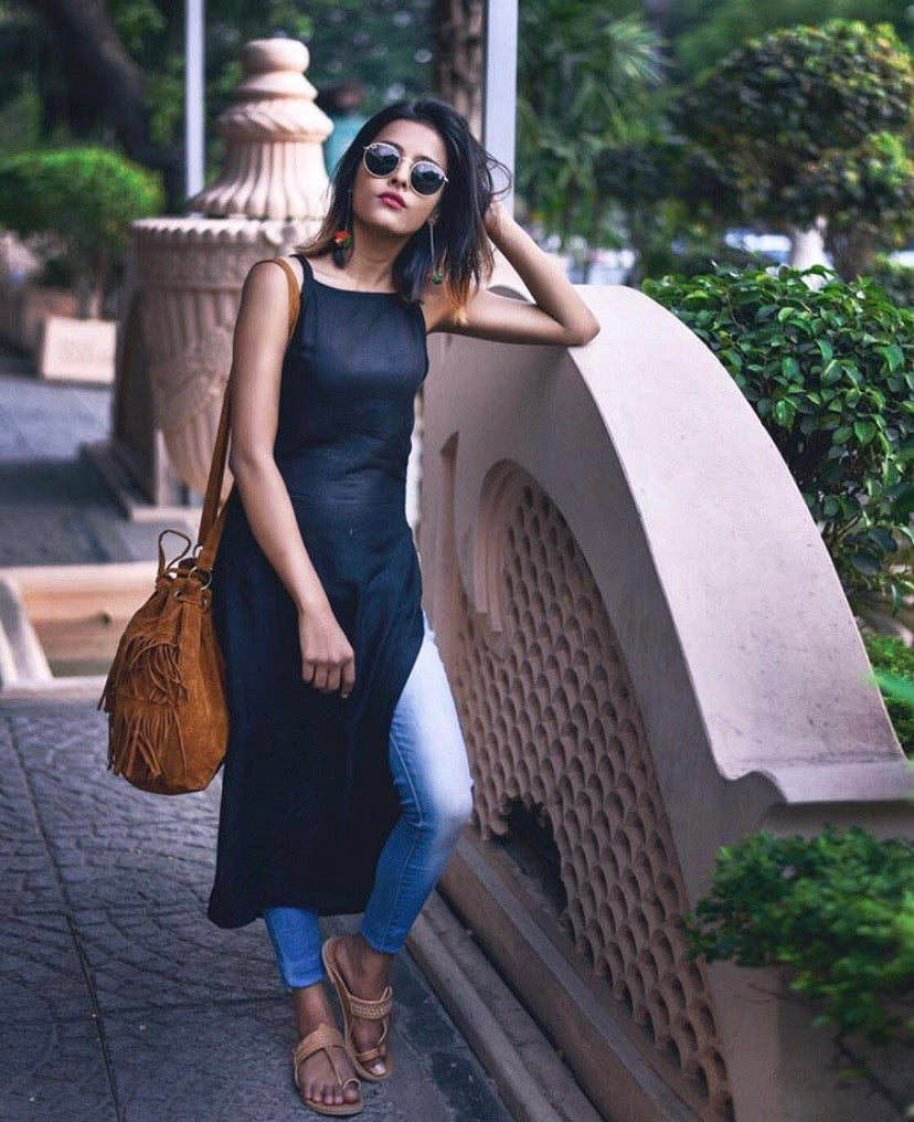 Halterneck Kurti