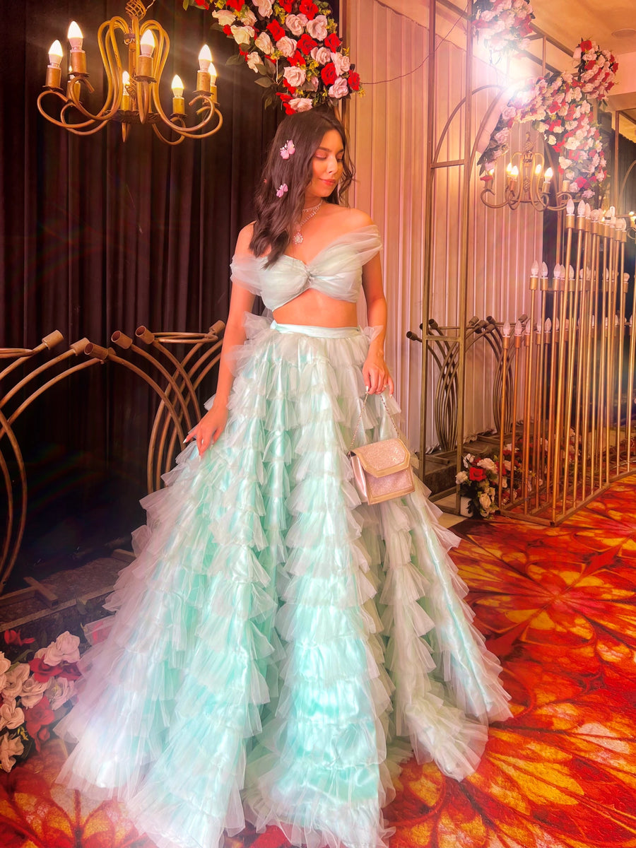 Khwaab ~ The Tulle Lehenga