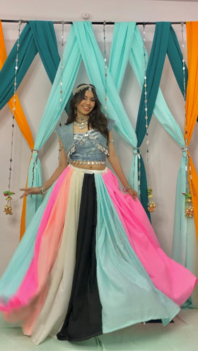 Navratri Fusion Lehenga set 8 || Edition 1