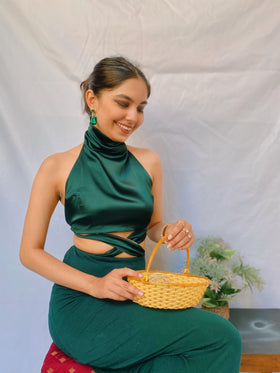 THE REVERSIBLE HALTERNECK TOP