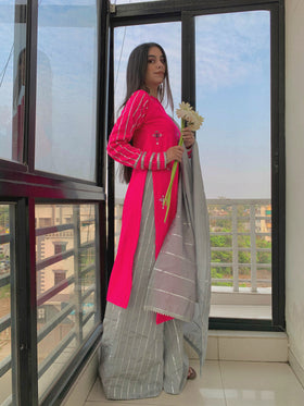 Magic of Mirror Ethnic co-ords set  (FC2020)