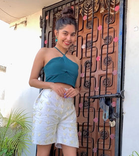 Halter straps croptop