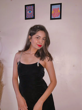 The Mini Black Glam fit