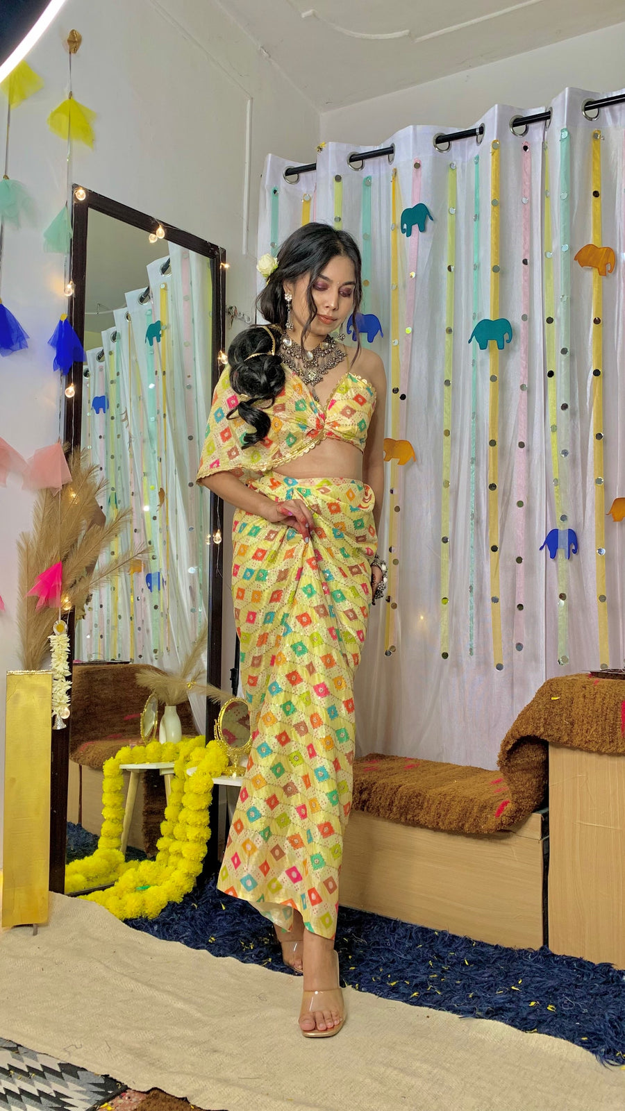 Meher Fusion Co-ords set ~मनमोहिनी Edit