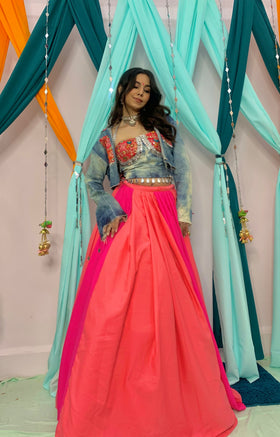 Navratri Fusion Legenga set