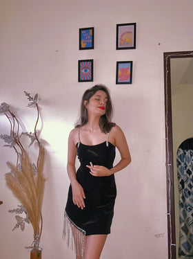 The Mini Black Glam fit