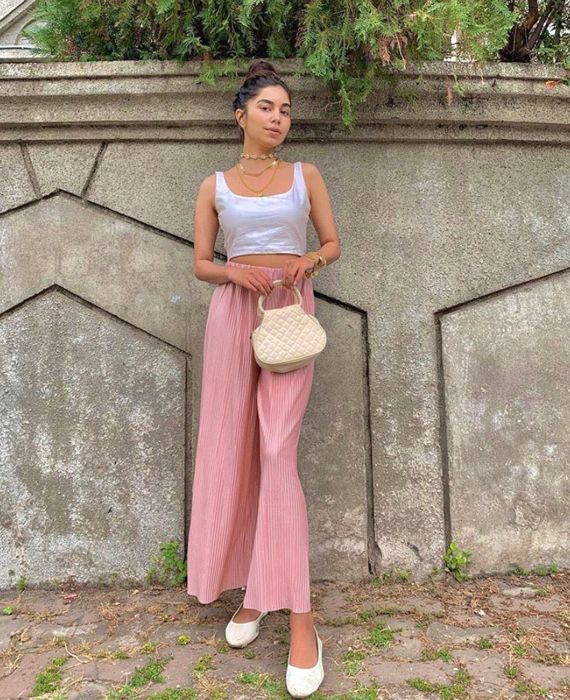 BASIC ROUND NECK croptop