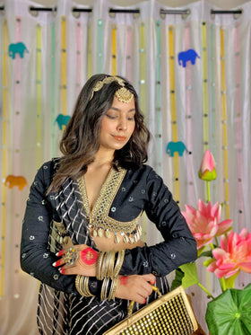 Anaika Leheriya Fusion Saree ~मनमोहिनी Edit