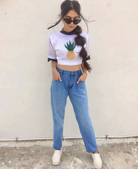 Pineapple Motif top.
