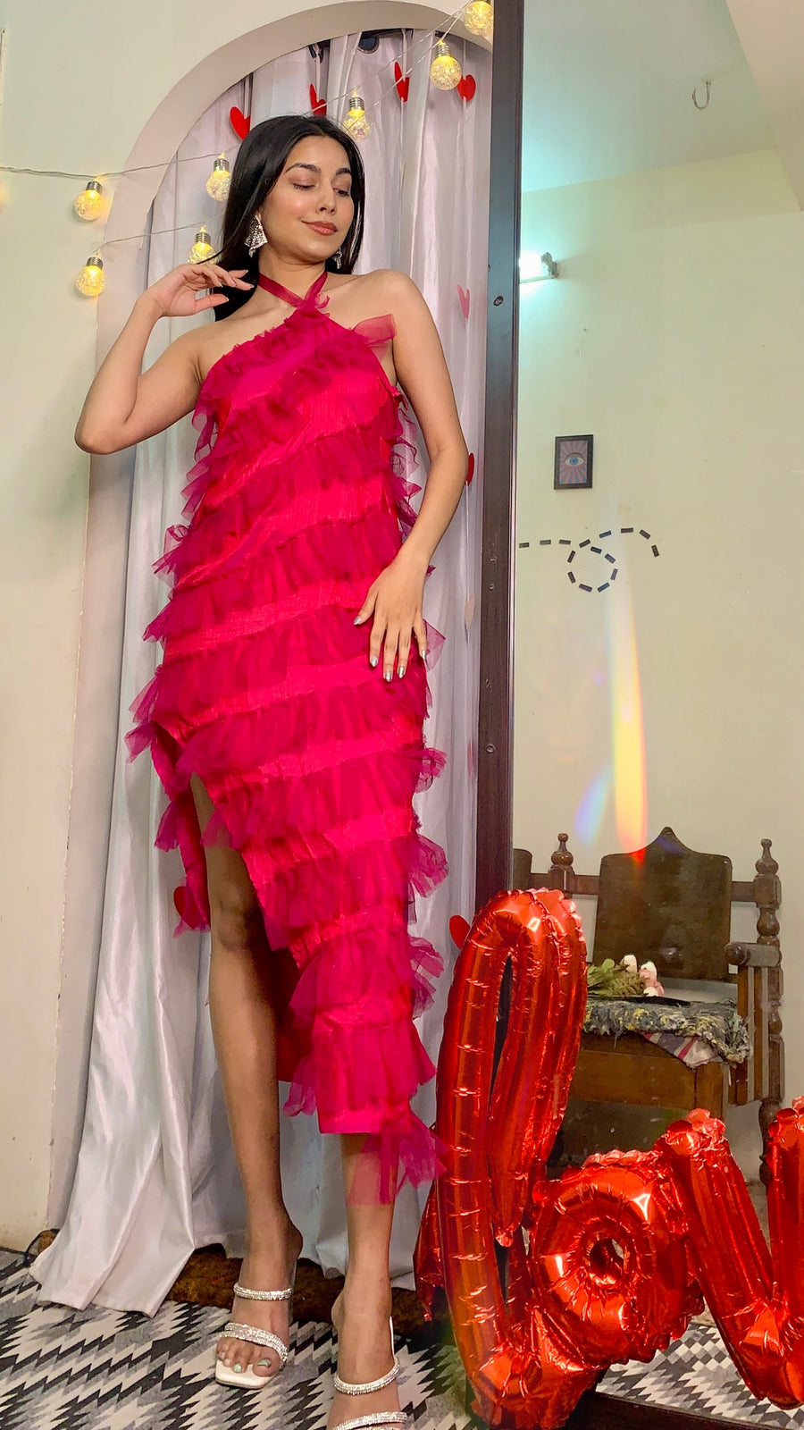 The Mia Ruffle dress