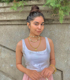 BASIC ROUND NECK croptop