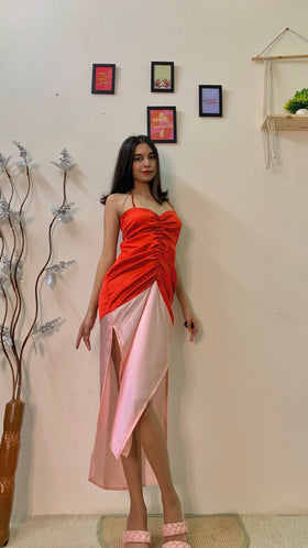 Mid-Ruched Trilateral Rhinestone Straos fit