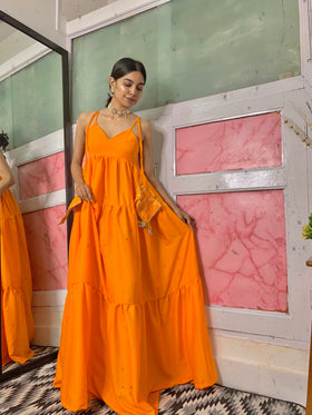 The Tri-Layer Tiered Kurta