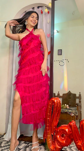 The Mia Ruffle dress